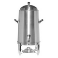 5.0 Gallon Flame Free Thermo-Urn Polished Stainless Steel Chrome Accents
